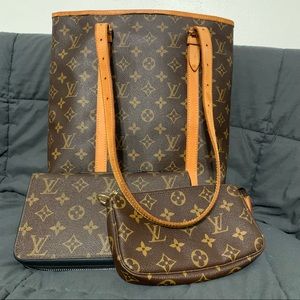 Authentic Louis Vuitton Bucket GM